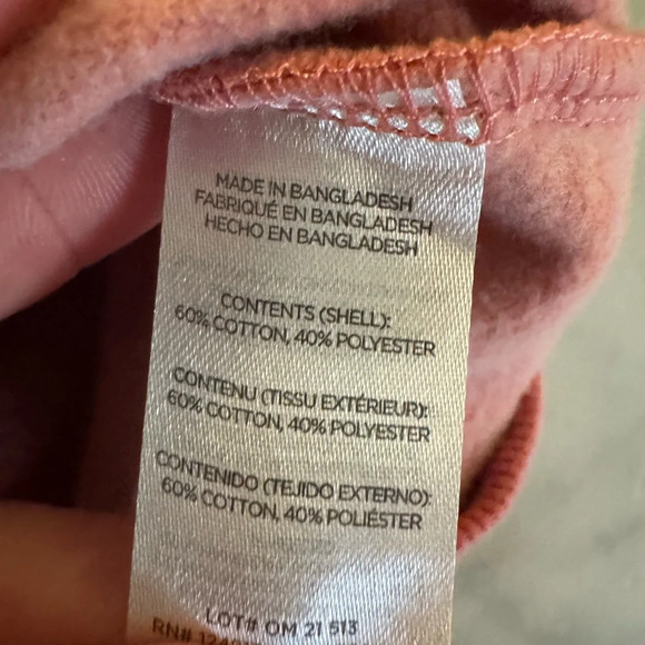 Onia Men’s Small Pullover Sweater Pink - Picture 9 of 10